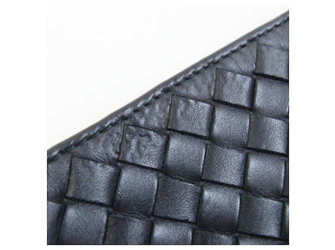 Borsa a tracolla Bottega Veneta Intrecciato Nero - vista 6