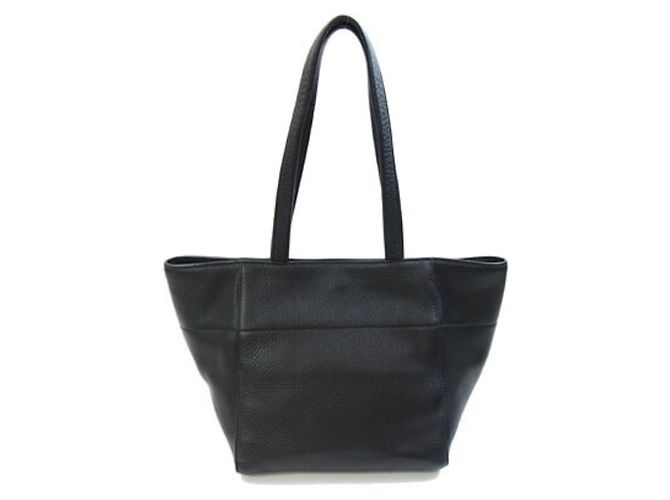 Prada Black Vitello Daino Tote Bag - view 2