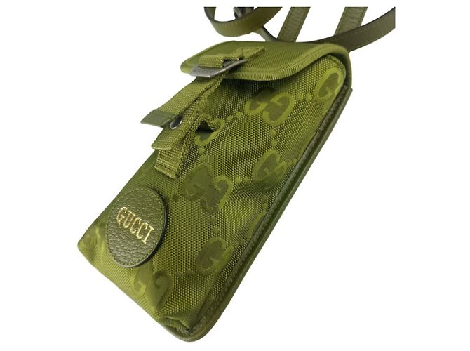 Borsa a tracolla GUCCI Off the Grid Khaki Cachi - vista 3
