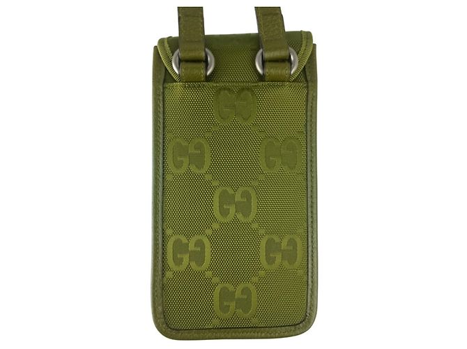 Borsa a tracolla GUCCI Off the Grid Khaki Cachi - vista 4
