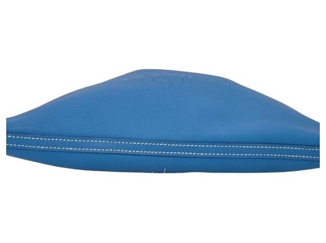 Hermès Bolso de Hombro Hermes Bridado Azul - vista 6