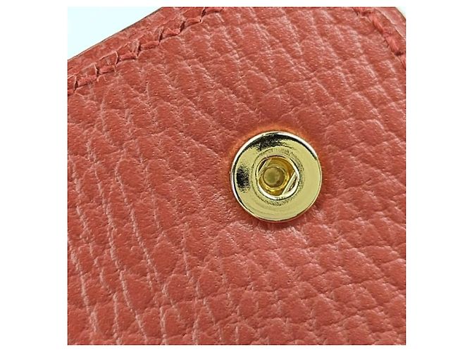 Hermès Gürteltasche Pochette aus rotem Leder - Ansicht 9