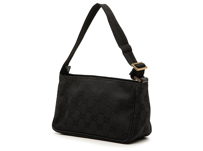 Borsa Gucci in tela GG nera Nero - vista 2