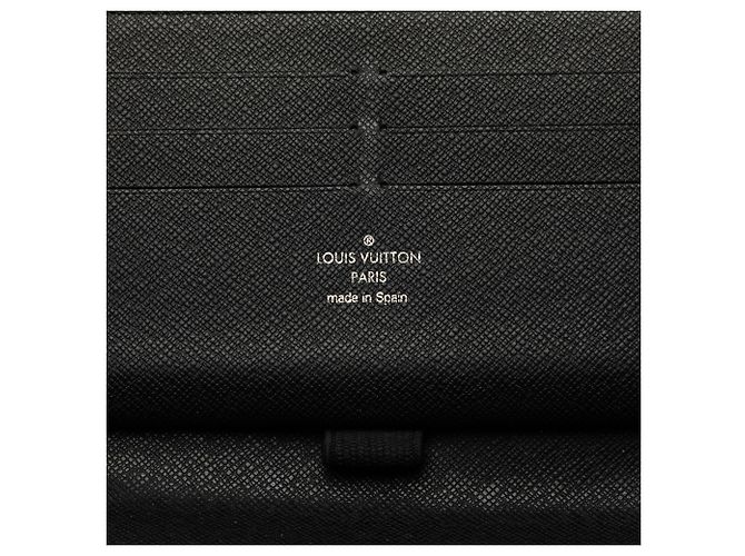 Portafoglio Louis Vuitton Black Damier Graphite Zippy Organizer Nero - vista 5
