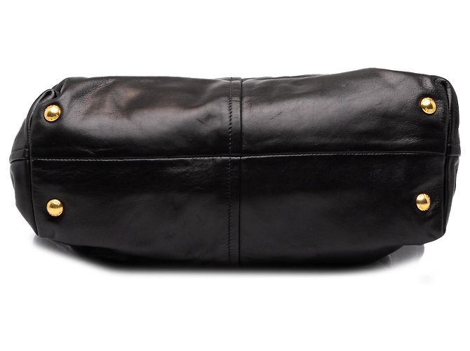 Prada Black Soft Calf Tote - view 3
