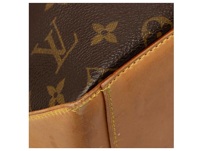 Louis Vuitton Brown Monogram Cabas Piano Marrom - vista 7