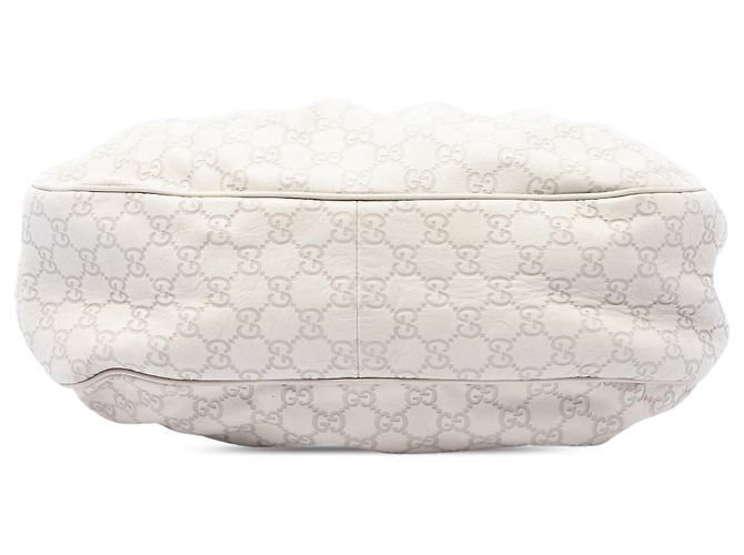 Gucci White Guccissima Sukey Schultertasche Weiß Aus weiß - Ansicht 3