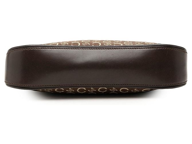 Céline Celine Brown C Macadam Canvas Shoulder Bag - view 3