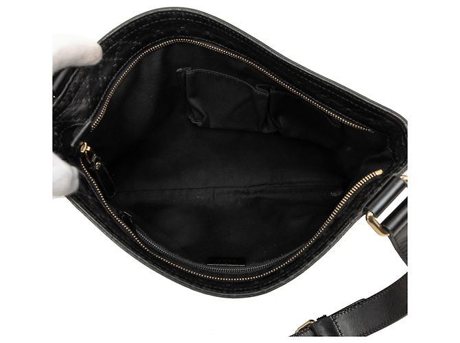 Gucci Black Diamante Hilary Lux Crossbody Nero - vista 4