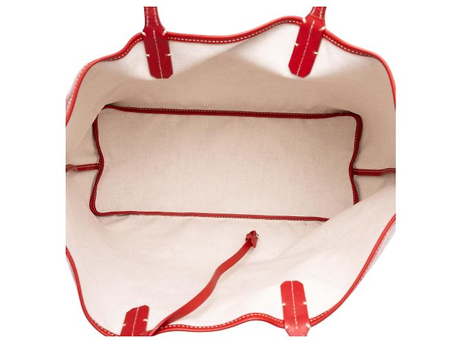 Goyard Red Goyardine Saint Louis PM Roja - vista 4