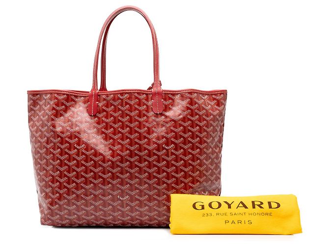 Goyard Red Goyardine Saint Louis PM Roja - vista 7