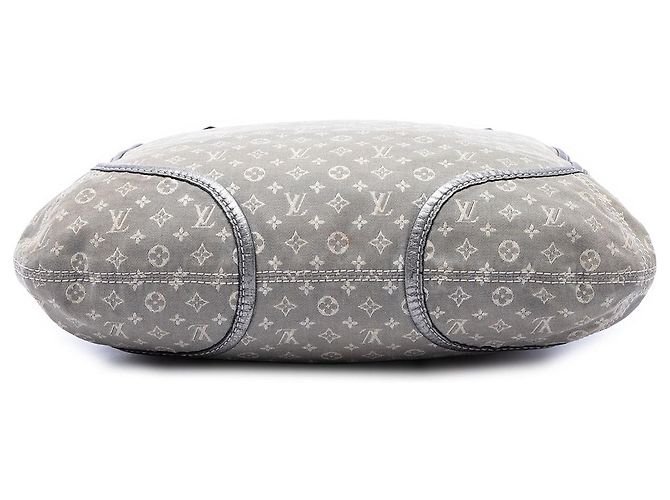 Louis Vuitton Gray Monogram Mini Lin Angele Marron - vue 3