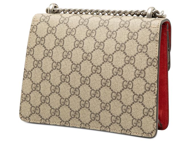 Gucci Beige Small GG Supreme Dionysus Crossbody - vista 2