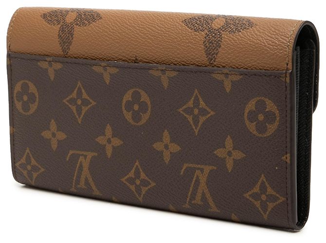 Louis Vuitton Brown Monogram Reverse Giant Sarah Long Wallet - view 2