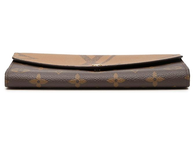 Louis Vuitton Brown Monogram Reverse Giant Sarah Long Wallet - view 3
