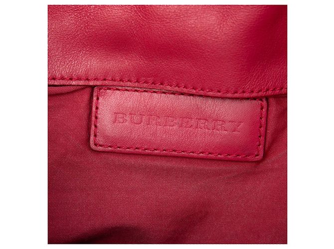 Burberry Beige Haymarket Check Coated Canvas Leah Crossbody - vista 5