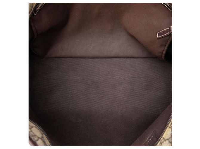 mala Gucci Beige Medium GG Supreme Bege - vista 4