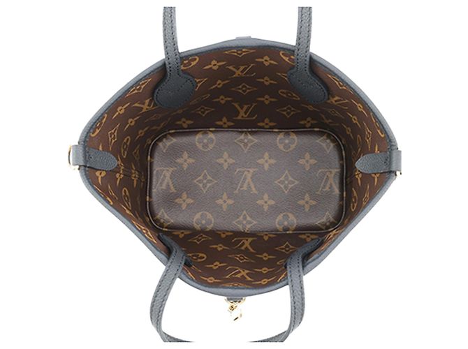 Louis Vuitton Brown Monogram Neverfull Bandouliere Inside Out BB Marrom - vista 5