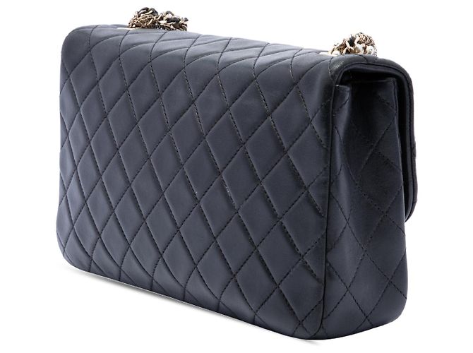 Chanel Black Medium Quilted Lambskin Westminster Pearl Flap Schwarz - Ansicht 2