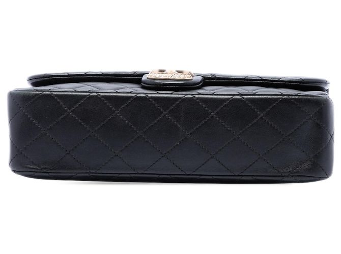 Chanel Black Medium Quilted Lambskin Westminster Pearl Flap Schwarz - Ansicht 3