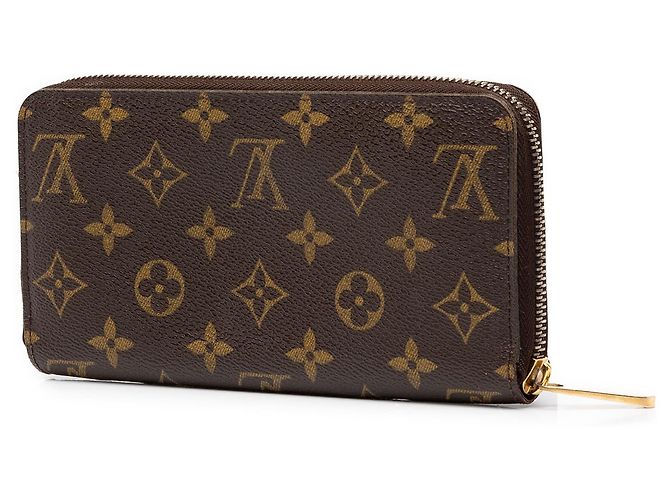 Cartera Larga Zippy Louis Vuitton Brown Monogram Castaño - vista 2