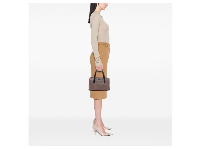 Prada Brown Tessuto Tote - view 6
