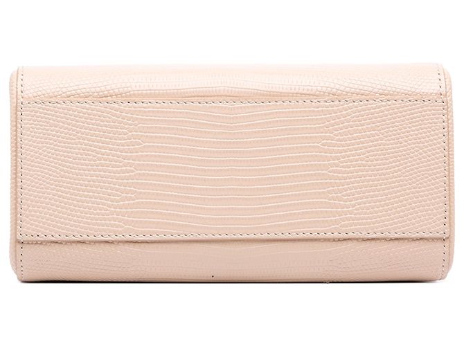 Borsa Dolce & Gabbana Miss Sicily in vitello embossed iguana marrone, piccola Beige - vista 3