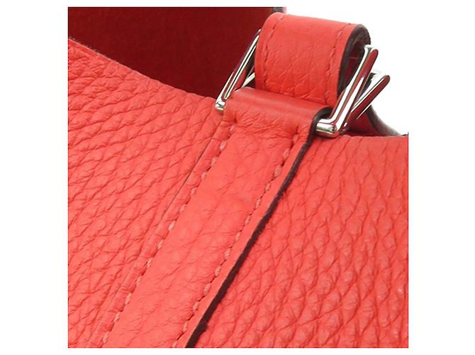 Hermès Pink Clemence Picotin Lock 18 Rosa - vista 12