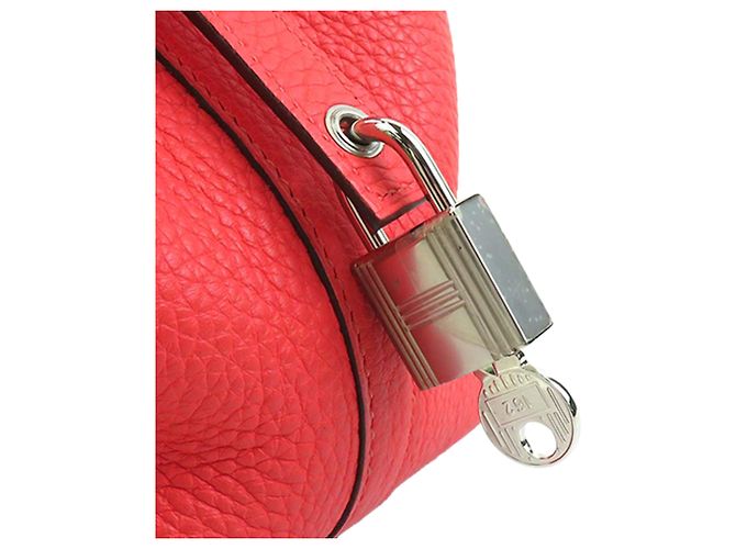 Hermès Pink Clemence Picotin Lock 18 Rosa - vista 16
