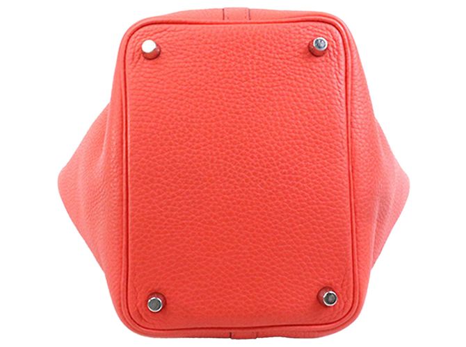 Hermès Pink Clemence Picotin Lock 18 Rosa - vista 5