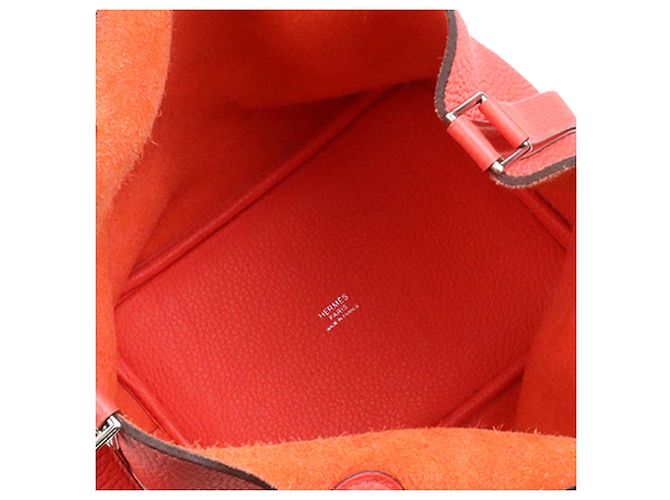 Hermès Pink Clemence Picotin Lock 18 Rosa - vista 6