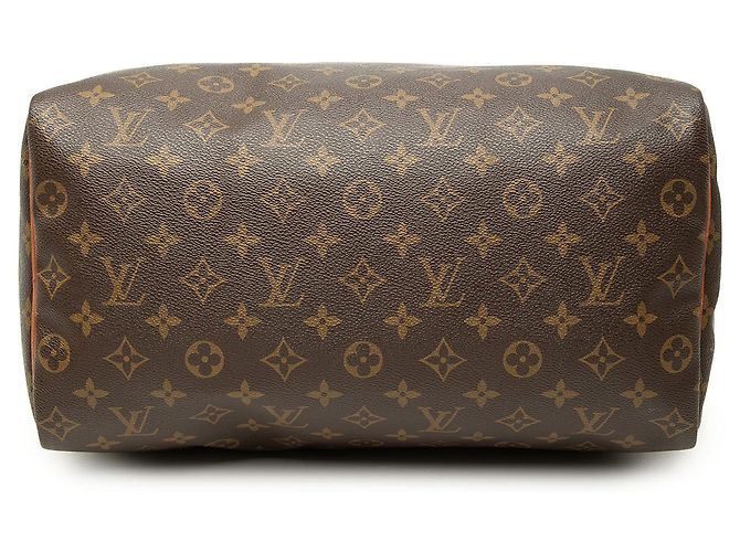 Louis Vuitton Brown Monogram Speedy 35 Marron - vue 3