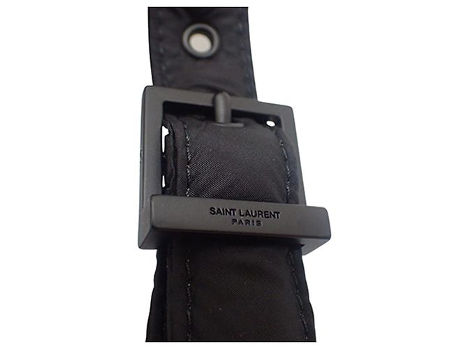 Autre Marque Saint Laurent Black Econyl Nylon Le 5 a 7 Nero - vista 9