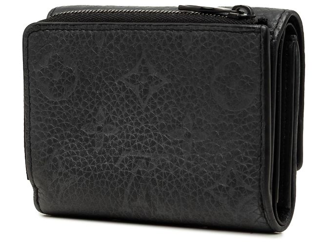 Louis Vuitton Black Monogram Taurillon Slender Pilot Wallet - view 2