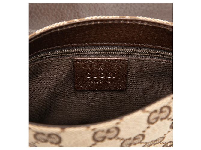 Bolso cinturón Gucci de lona GG beige - vista 5