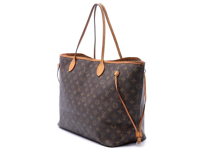 Louis Vuitton Brown Monogram Neverfull GM - view 2
