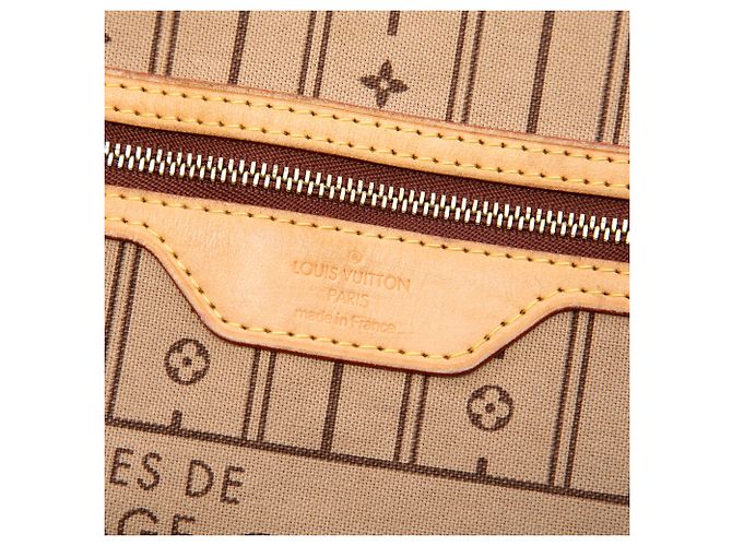 Louis Vuitton Brown Monogram Neverfull GM - view 5