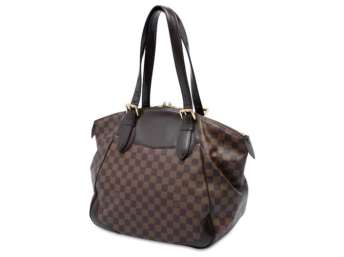 Louis Vuitton Brown Damier Ebene Verona GM Castaño - vista 2