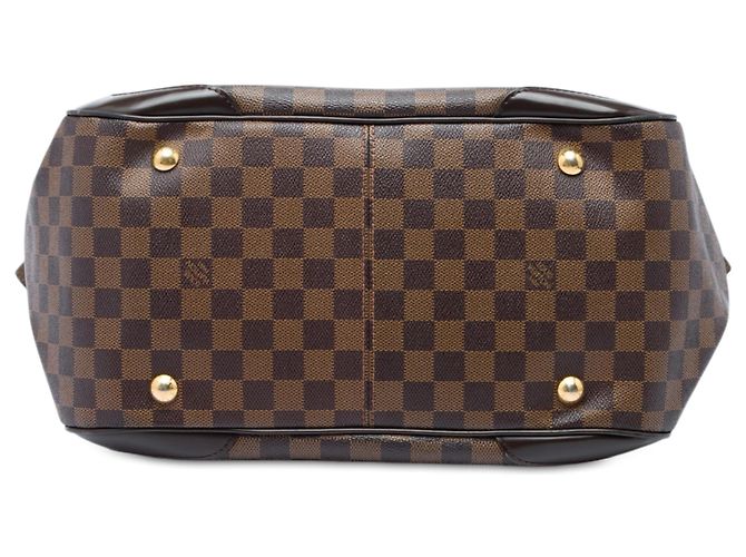 Louis Vuitton Brown Damier Ebene Verona GM Castaño - vista 3