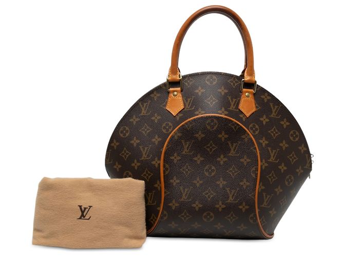 Louis Vuitton Brown Monogram Ellipse MM Marrone - vista 6