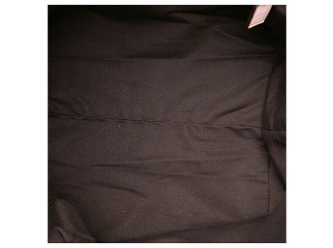 Tote Gucci em tela GG bege com faixa Web - vista 4