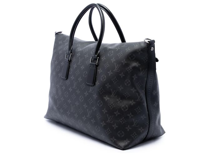 Louis Vuitton Black Monogram Eclipse Apollo All Day Preto - vista 2