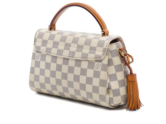 Louis Vuitton White Damier Azur Croisette Blanco - vista 2
