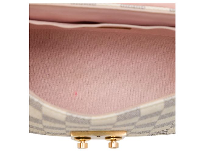 Louis Vuitton White Damier Azur Croisette Blanco - vista 4