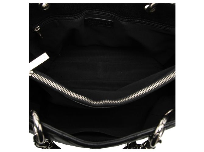 Chanel Black Caviar Grand Shopping Tote Schwarz - Ansicht 4
