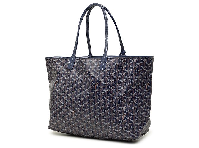 Goyard Blue Goyardine Saint Louis PM Azul Azul escuro - vista 2