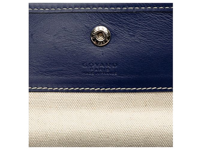 Goyard Blue Goyardine Saint Louis PM Azul Azul escuro - vista 4