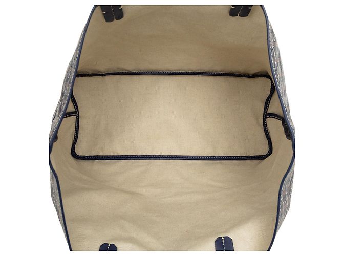 Goyard Blue Goyardine Saint Louis PM Azul Azul escuro - vista 5