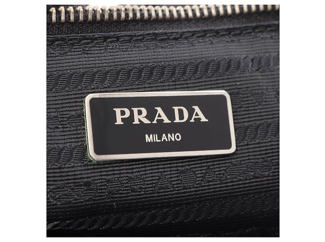 Tote Sac cabas Prada en Tessuto noir - vue 4