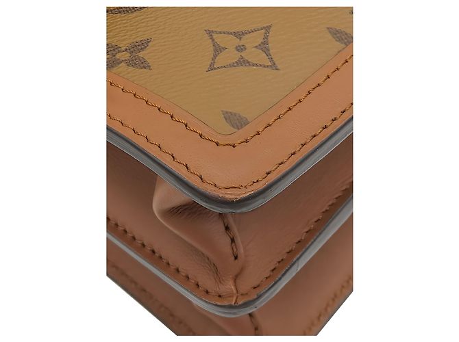 Louis Vuitton Brown Monogram Reverse Dauphine MM - view 12